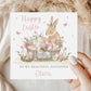 Personalised Girl's Easter Card