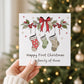 Personalised First Christmas as a Family Card