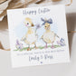 Personalised Easter Card for Special Couple
