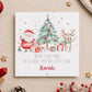 Personalised Christmas Wrapping Paper | Girls Santa Reindeer & Snowman Gift Wrap