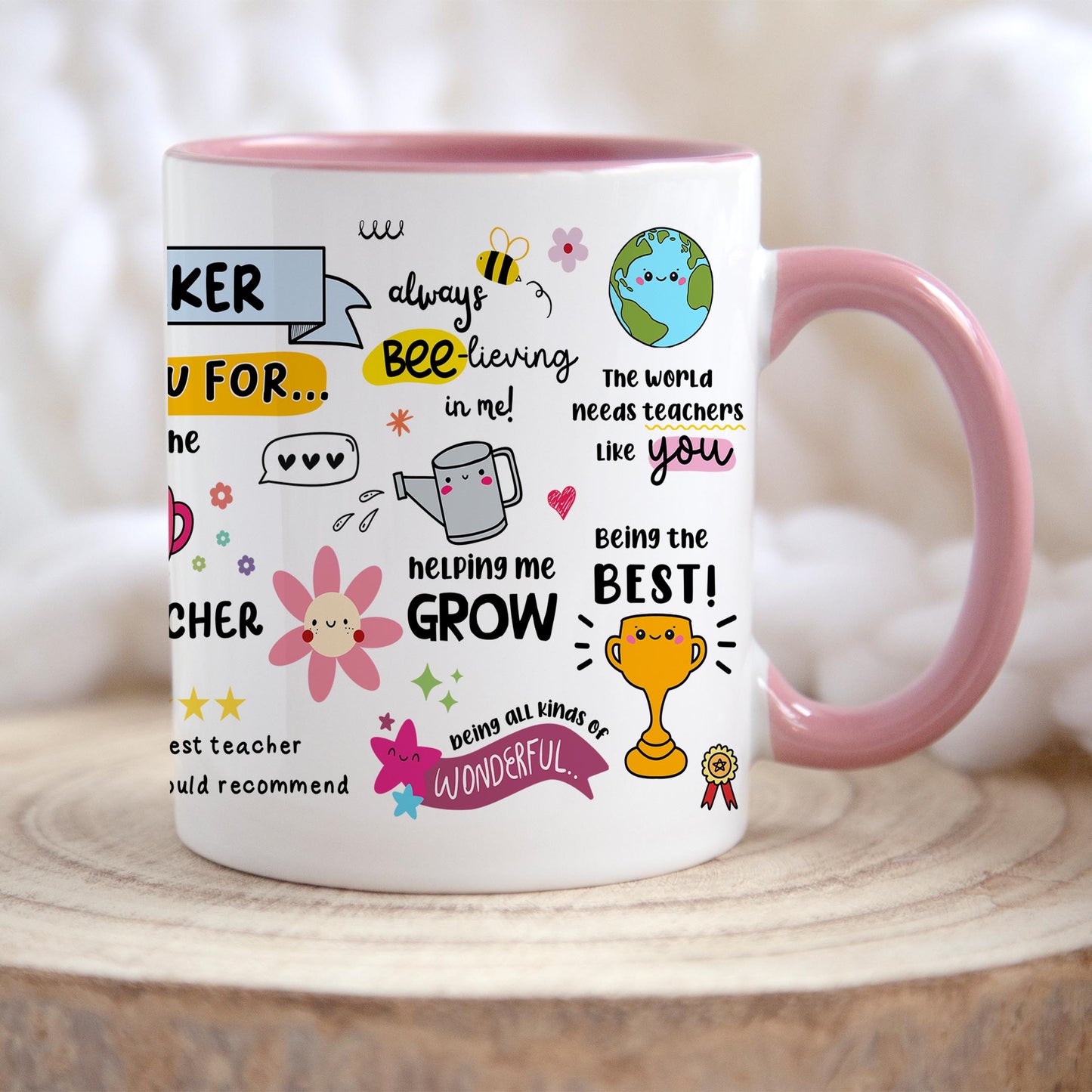 Personalised Teacher/Teaching Assistant Mug