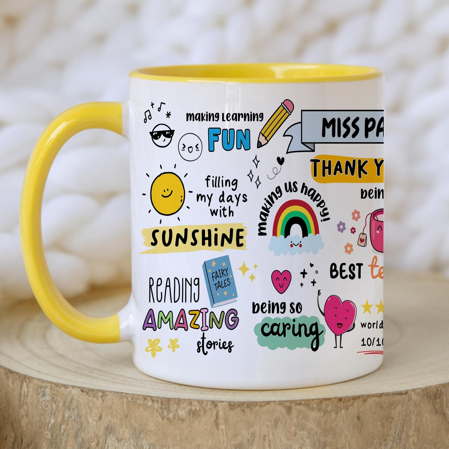 Personalised Teacher/Teaching Assistant Mug