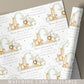 Personalised Green Safari Christening Naming Day Wrapping Paper