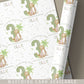 Personalised Boy's Dinosaur Birthday Gift Wrapping Paper