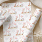 Personalised Granddaughter Christening, Baptism Wrapping Paper