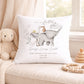 Personalised New Baby Cushion