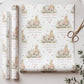 Personalised Girl's Easter Wrapping Paper
