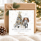 Personalised Daughter Christmas Card – Festive Girl Design