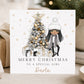 Personalised Daughter Christmas Card – Festive Girl Design