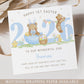 Personalised Boy's First Easter Card