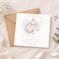 Personalised Girl's Christening, Baptism Dress Wrapping Paper