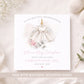 Personalised Girl's Christening, Baptism Dress Card