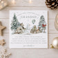 Personalised First Christmas as my Daddy Card