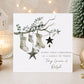 Personalised First Christmas as a Family of Three Card