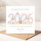 Personalised Girl's First Easter Card