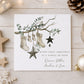 Personalised First Christmas as a Family of Four Card