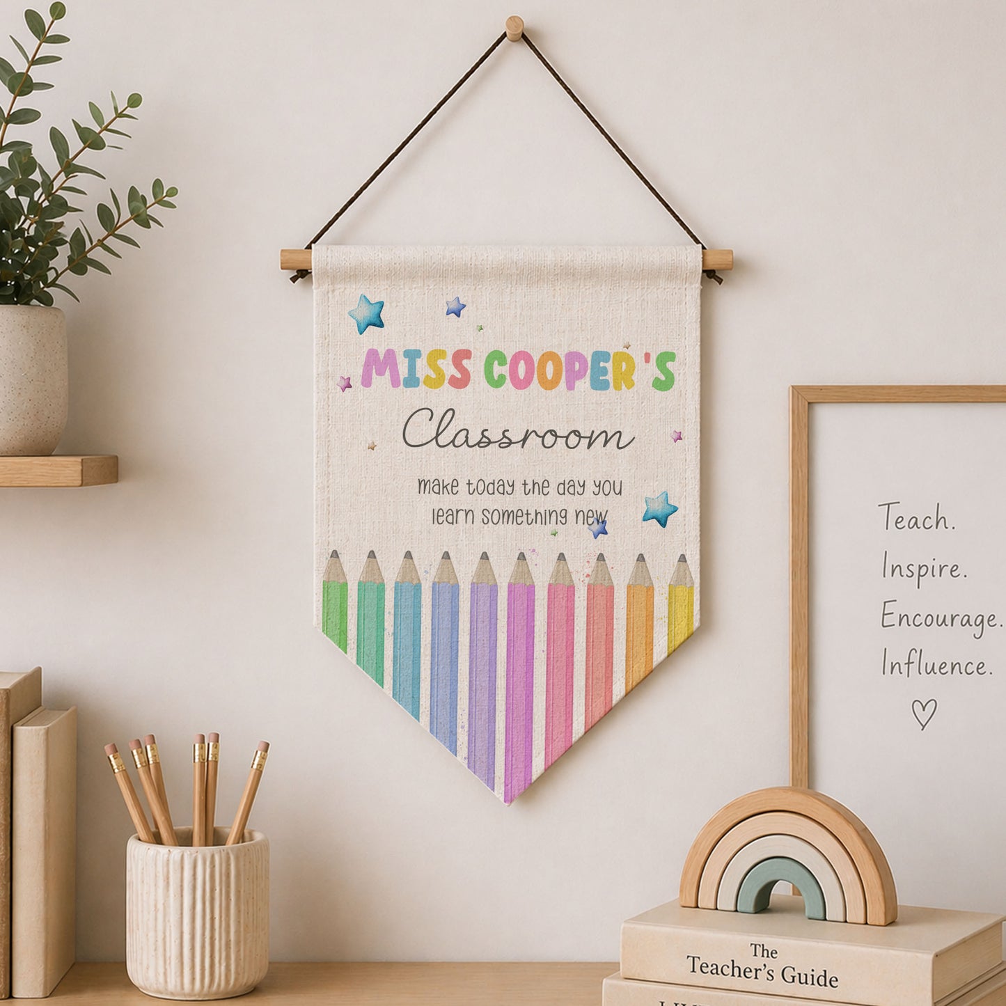 Personalised Teacher Classroom Sign