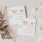 Personalised Hearts Engagement Card