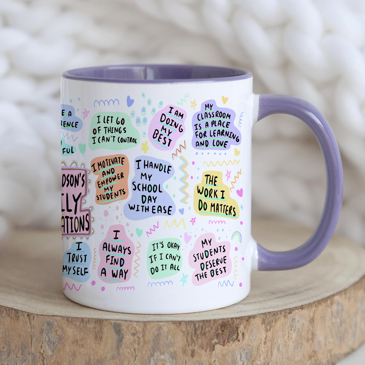 Personalised Teacher/Teaching Assistant Mug