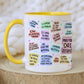 Personalised Teacher/Teaching Assistant Mug