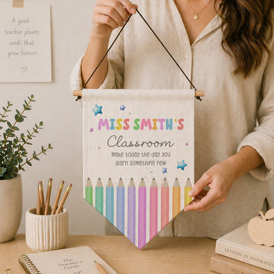 Personalised Teacher Classroom Sign