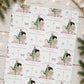 Personalised Girls Pink Ballerina Christmas Wrapping Paper