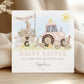 Personalised Girl's Farming Easter Card