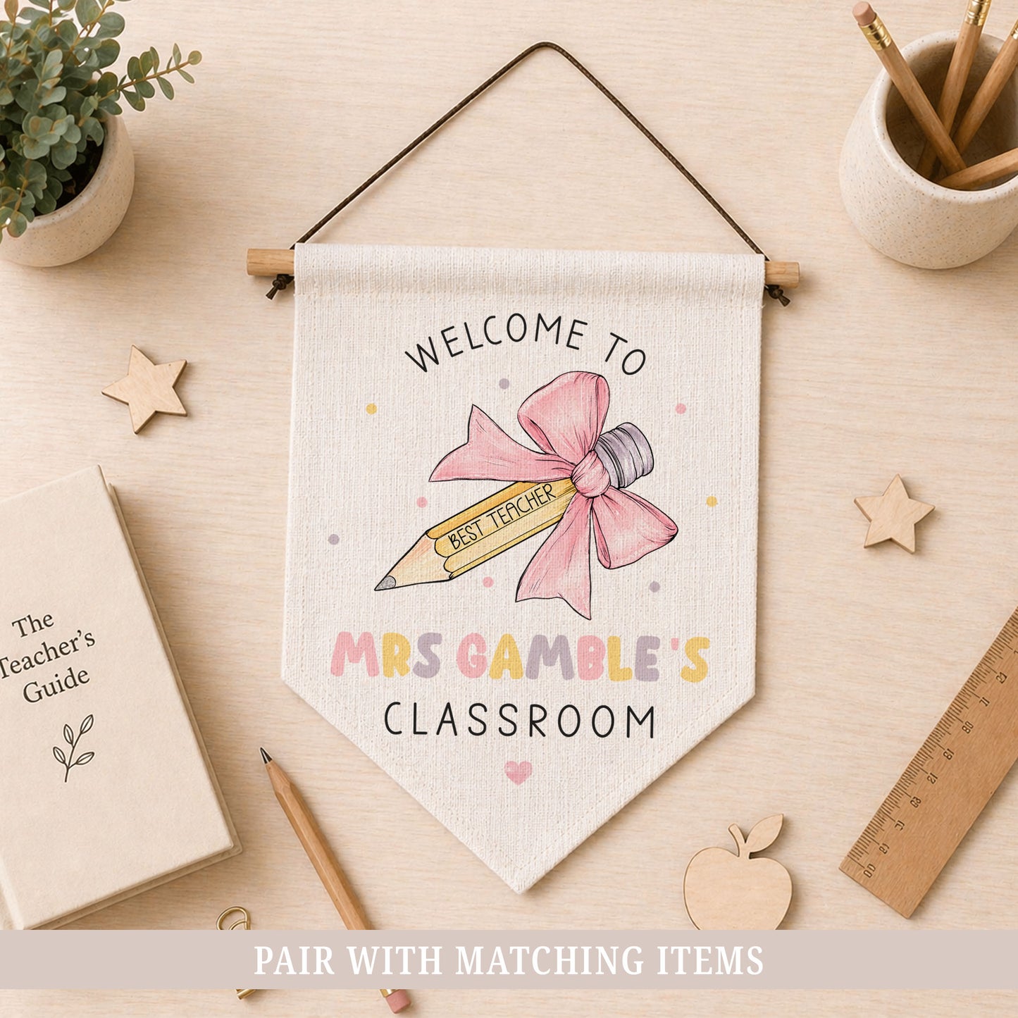 Teacher or Nursery Classroom Sign Personalised