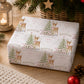 Personalised Girls First Christmas Wrapping Paper – Pink Reindeer 2026