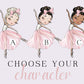 Personalised Ballerina Birthday Gift Wrapping Paper