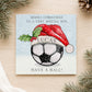 Personalised Football Christmas Wrapping Paper