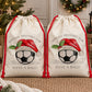 Personalised Football Christmas Sack