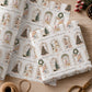 Personalised Nutcracker Mice Christmas Wrapping Paper