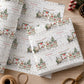 Personalised Santa Train First Christmas Wrapping Paper