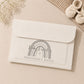 Personalised Rainbow Pregnancy Notes Folder