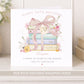 Personalised 70th Birthday Card Book Lover