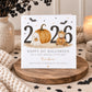 Personalised Nephew 1st Halloween Card – Pumpkin & Ghost