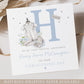 Personalised Boy's Christening Baptism Card