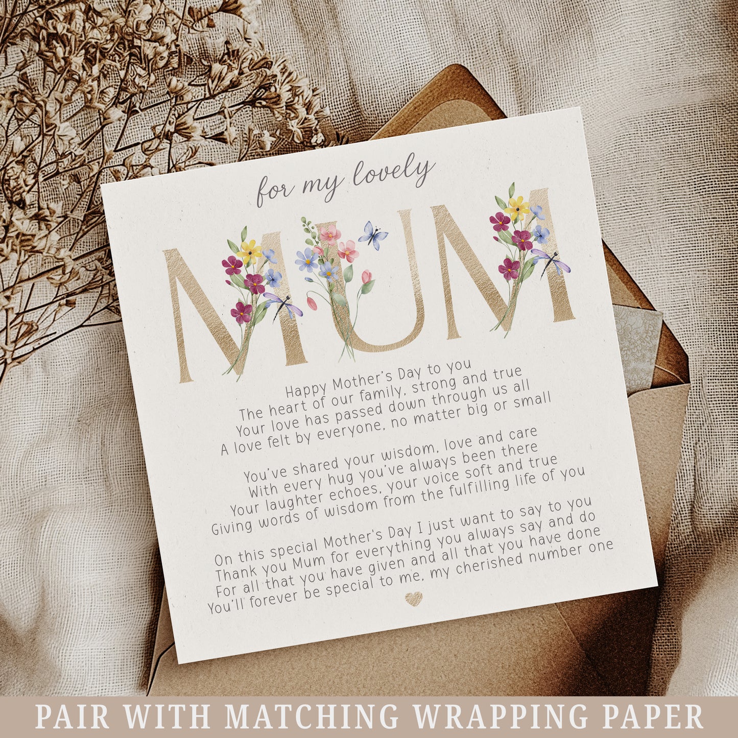 Mother’s Day Card For Mum