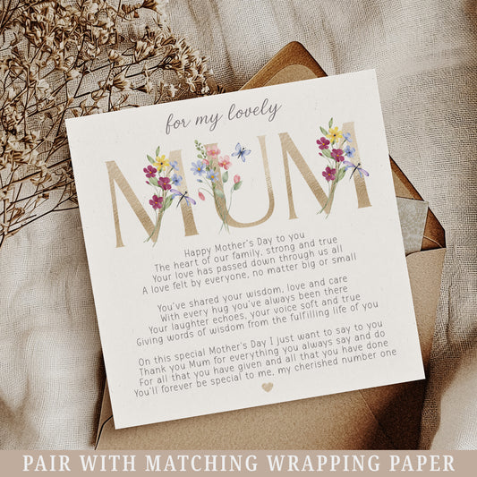Mother’s Day Card For Mum