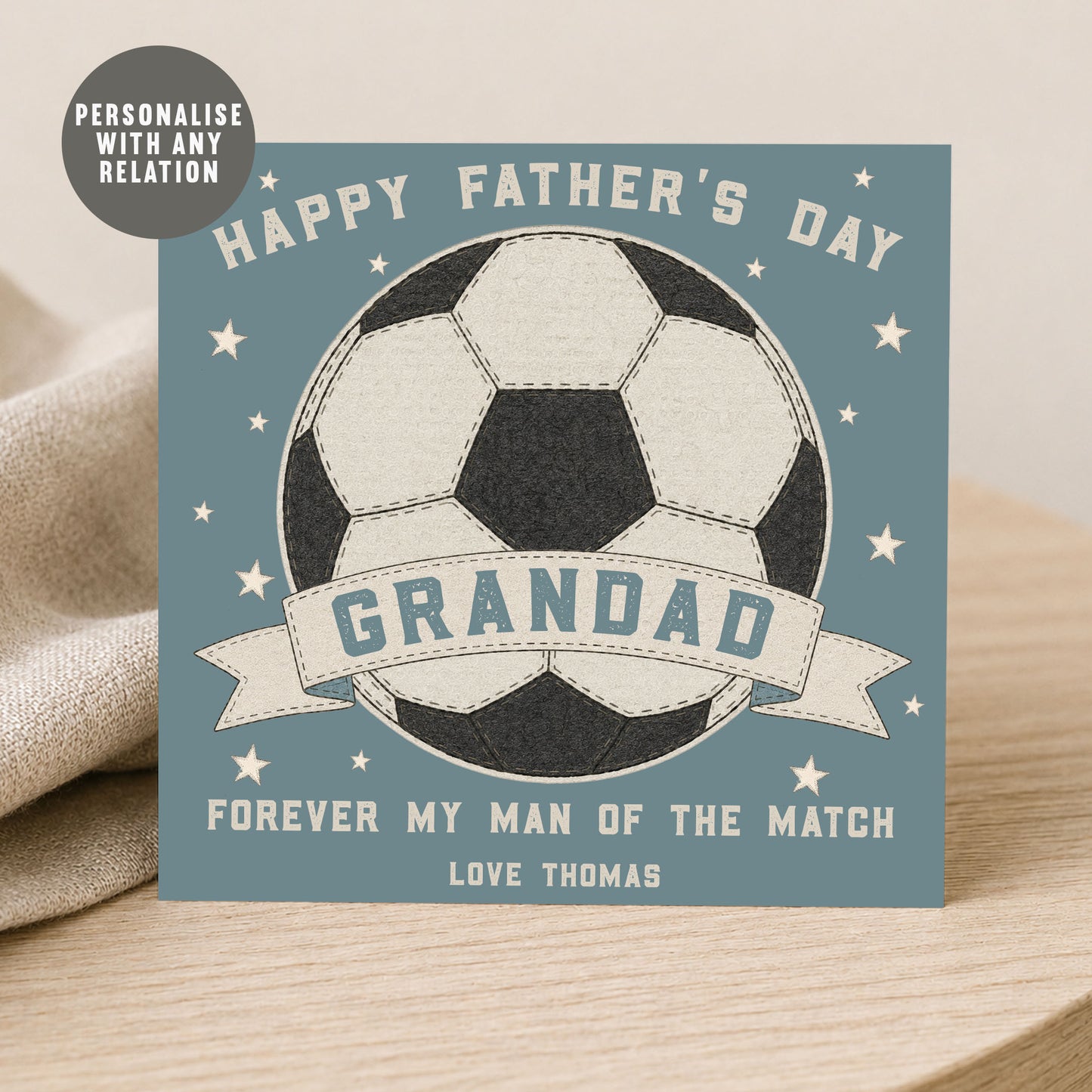 Grandad Football Father’s Day Card