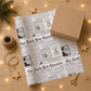 North Pole Newspaper Christmas Wrapping Paper