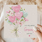 Mother's Day Floral Balloons Wrapping Paper
