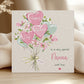 Mother's Day Floral Balloons Wrapping Paper