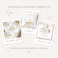 Personalised Safari Animals Christening Baptism Cushion