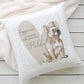 Personalised Sharing the Sofa with French Bulldog Cushion