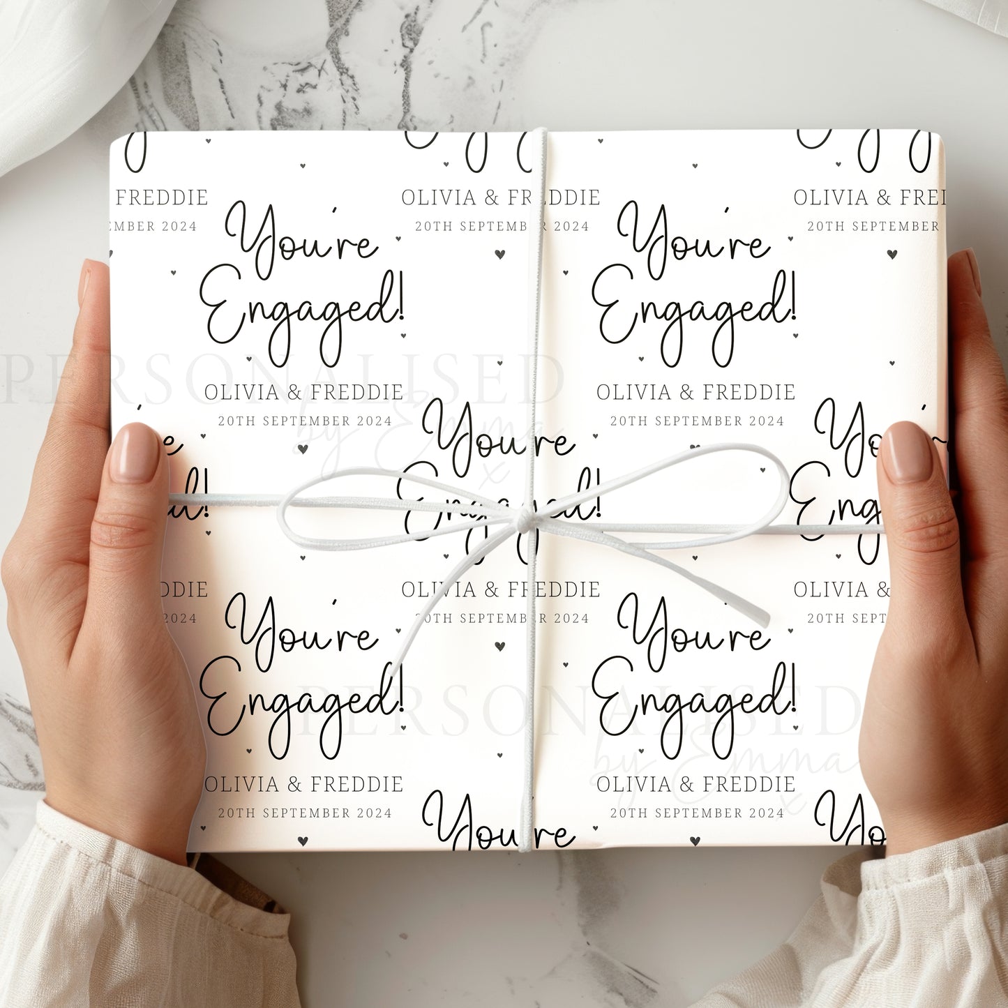 Personalised 'You're Engaged!' Engagement Card