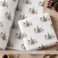 Personalised Christmas wrapping paper for Granddaughter with a pink fairy, Christmas tree and reindeer, customised with her name.