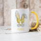 Personalised Bunny Ears Easter Mug