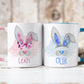 Personalised Bunny Ears Easter Mug